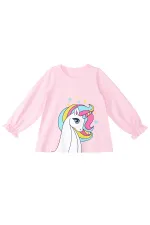 Rainbow Star Kız Çocuk Tunik Tayt Takım