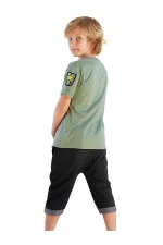Player 8 Erkek Çocuk T-shirt Kapri Şort Takım