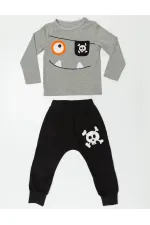 Happy Pirate Erkek Çocuk T-shirt Pantolon Takım