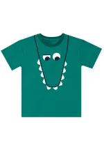 Komik Timsah Erkek Çocuk T-shirt Baggy Şort Takım