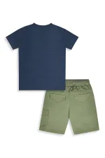 Genius Erkek Çocuk T-shirt Şort Takım