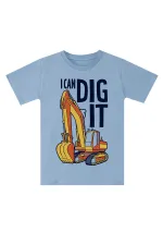 Kepçe İşte Erkek Çocuk T-shirt Şort Takım