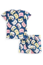 Cute Cats T-shirt and Shorts Set