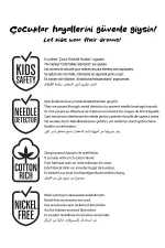 Kiremit Tiger Erkek Çocuk Panço Bornoz