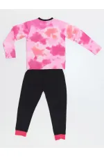 Retro Batik Kız Çocuk T-Shirt Pantolon Takımı