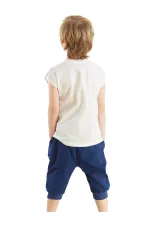 Arabalar Erkek Çocuk T-shirt Baggy Kapri Takım