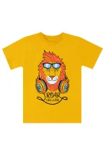 Arslan Erkek Çocuk T-shirt Kapri Şort Takım