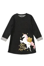 Robe de fille licorne ailée