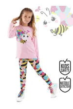 Little Bee Girl Tunic and Leggings Set