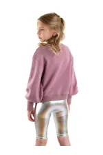 Unicorn Kız Çocuk Gül Kurusu Sweat