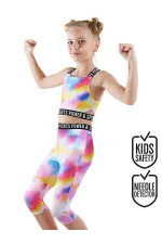 Batik Kız Çocuk Crop Top Spor Tayt Takım