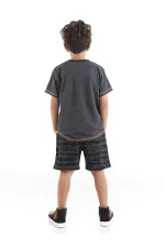Uçak Erkek Çocuk T-shirt Şort Takım