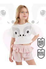 Twin Deer Girls' T-shirt and Shorts Set
