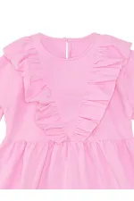 Robe rose à paillettes licorne pour fille
