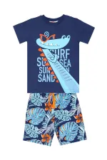 Surfer Croco Boys' T-shirt and Shorts Set