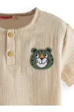 Kaplan Summer Boys' Muslin Shorts Set