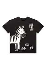 Zebra Erkek Çocuk T-shirt Şort Takım