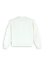 Girl's Knitted Cardigan with Toys