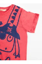 Korsan Dino Erkek Çocuk T-shirt Şort Takım