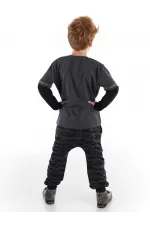 Sprey Kamuflaj Erkek Çocuk T-shirt Pantolon Takım