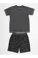 Uçak Erkek Çocuk T-shirt Şort Takım