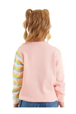 Unicorn Girl's Pink Knitted Sweater