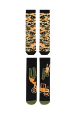 Up Dozer Boys' 2-Pack Ankle Socks Set