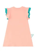 Denizkızı Pembe Kız Çocuk Elbisesi
