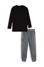 Dinolar Erkek Çocuk T-shirt Pantolon Takım