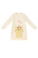 Robe de fille rêve de chat