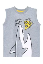 Pizzacı Köpekbalığı Erkek Çocuk T-shirt Şort Takım