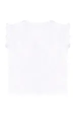 Ensemble t-shirt et legging pour fille à motif coquelicot rouge