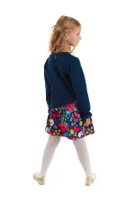 Süslü Leo Kız Çocuk Elbisesi