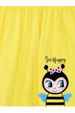Robe jaune Bee Happy pour fille