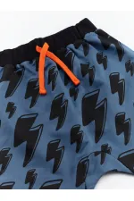 Şimşek Dino Erkek Çocuk T-shirt Kapri Şort Takım