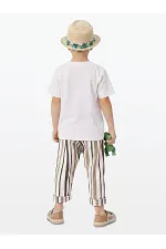 Ensemble T-shirt et pantalon dinosaure pour garçon