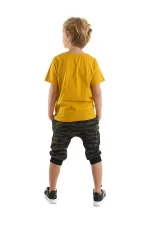 Big Whales Erkek Çocuk T-shirt Kapri Takım