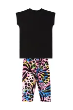 Ensemble tunique et legging pour filles Good Vibes