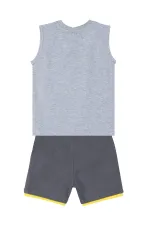 Pizzacı Köpekbalığı Erkek Çocuk T-shirt Şort Takım