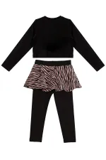 Rock Life Girls' T-Shirt and Leggings Set