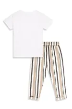 Ensemble T-shirt et pantalon dinosaure pour garçon