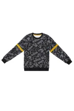 Arabalar Erkek Çocuk Siyah Eşofman Takım