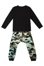 Kamuflaj Kaplan Erkek Çocuk T-shirt Pantolon Takım