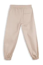 Boys' Beige Gabardine Trousers