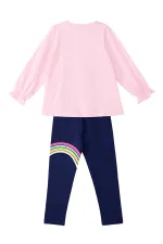 Rainbow Star Kız Çocuk Tunik Tayt Takım