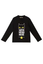 Süper Kahraman Erkek Çocuk T-shirt Pantolon Takımı