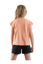 Zebra ve Leo Kız Çocuk T-shirt Şort Takım