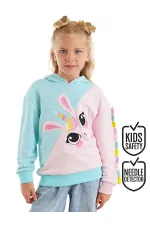 Unicorn Tavşan Kız Çocuk Sweat