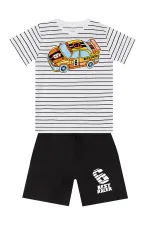 Yarışçı Erkek Çocuk T-shirt Şort Takım