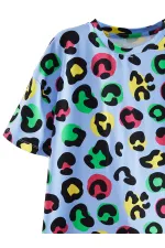 Robe oversize à imprimé léopard pour fille